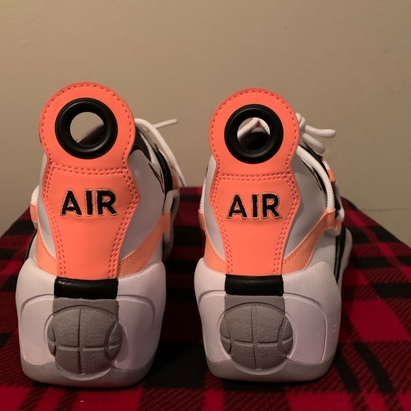 Womens Nike Air Swoopes II White/Orange PulseSz 10 - Picture 2 of 5